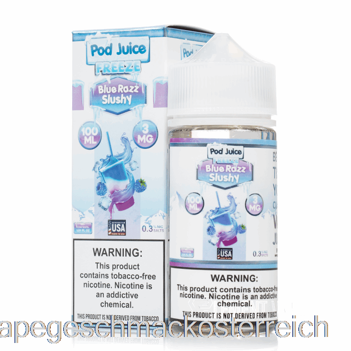 Freeze Blue Razz Slushy – Schotensaft – 100 Ml, 3 Mg Vape-Geschmack